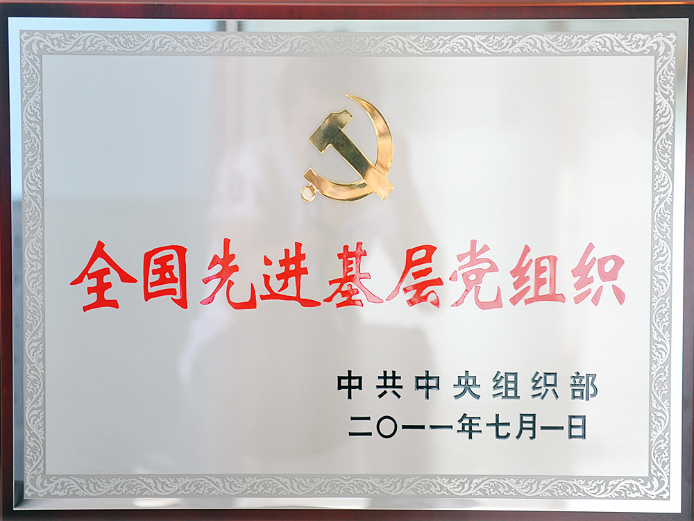2011年(nián)7月(yuè)，中共湖(hú)北(běi)房縣野人泉酒業有限公司委員(yuán)會(huì)被中共中央組織部授予“全國(guó)先進基層黨組織”